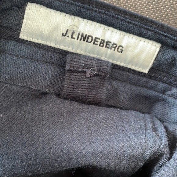 J. Lindeberg navy casual pant. - Picture 3 of 4